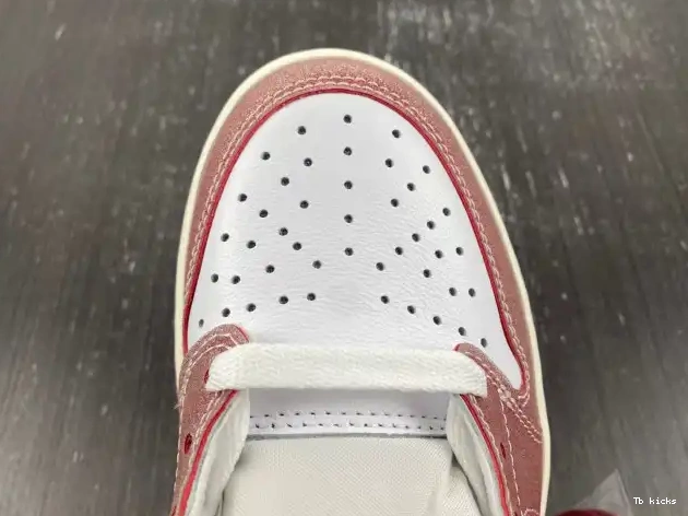 Rep TBK ROOM LOW TROPHY FN0432-017 OG 1 'RED JORDAN AIR BLACK' X 0603